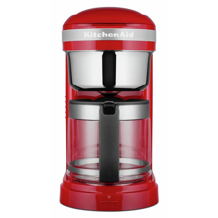 KitchenAid drip filter coffee machine Empire Red 1.7L (British brand)