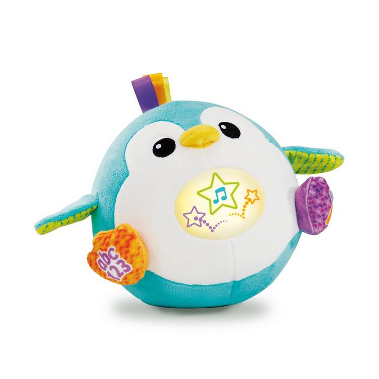 Leapfrog 123 Bounce Penguin soft toy, 16.5cm - British product