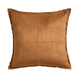 Argos Home faux suede cushion tan 43x43cm - British product