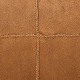 Argos Home faux suede cushion tan 43x43cm - British product