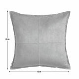 Argos Home faux suede cushion tan 43x43cm - British product
