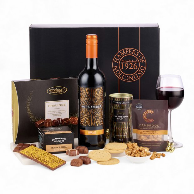 Spicers Of Hythe red wine gift box, imported from the UK