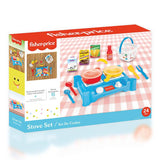 Fisher-Price toy stove set 15-piece (British brand)