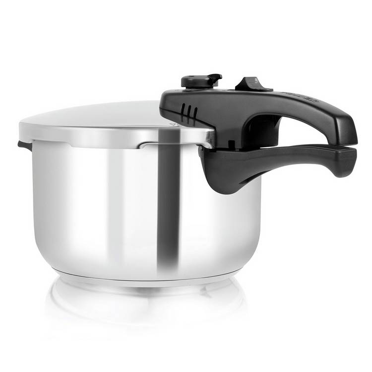 Tower 3 litre stainless steel pressure cooker - British product