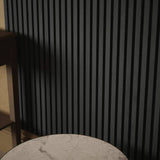 Kraus acoustic wood veneer wall panel Slate Grey 2.4m (British brand)
