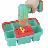 Chad Valley toy toolbox set with 23 pieces - British product