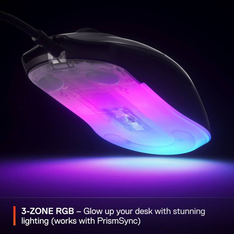 SteelSeries Rival 3 Gen 2 wired gaming mouse - British product