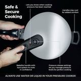 Tower stainless steel pressure cooker 6 litre - British product