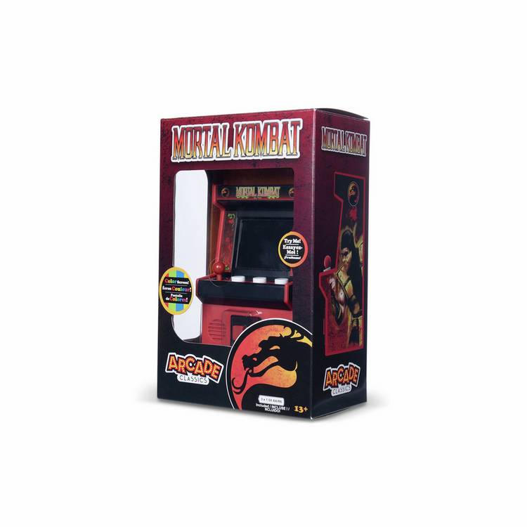 Basic Fun Mortal Kombat handheld arcade game, imported from the UK