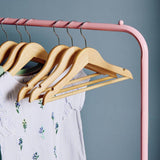 Argos Argos Home Set of 6 Wooden Kids Hangers- Buy online at McGrocer