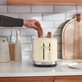 KitchenAid 2 slice toaster almond cream, imported from the UK