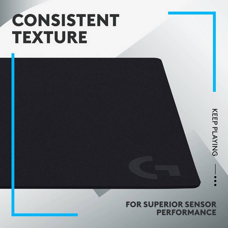 Logitech G gaming mouse pad large cloth 46x40cm, UK version
