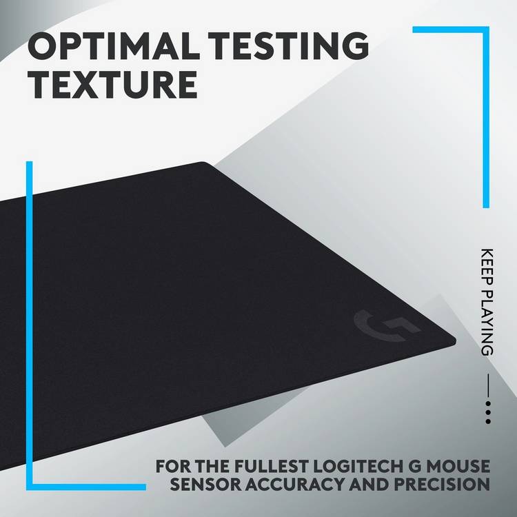 Logitech G gaming mouse pad large cloth 46x40cm, UK version