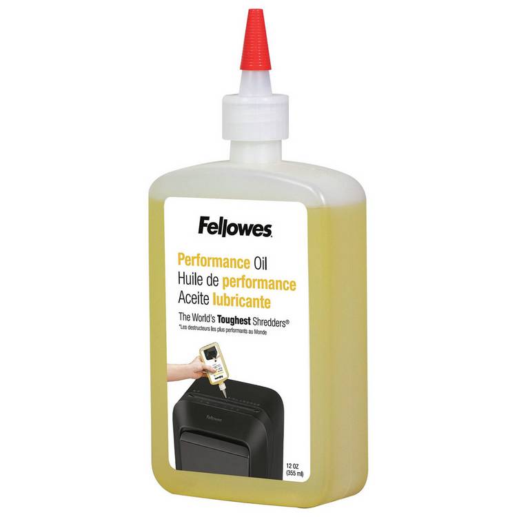 Fellowes shredder oil 355ml (British brand)