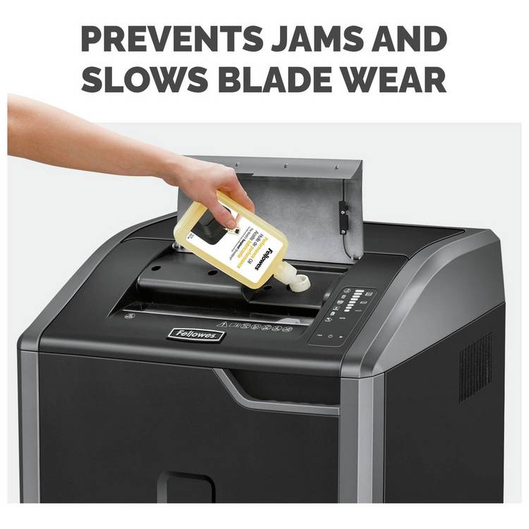Fellowes shredder oil 355ml (British brand)
