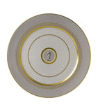 Wedgwood Anthemion Grey fine bone china plate 30.5cm (British brand)