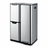 Tower three compartment recycling bin 60L, UK version