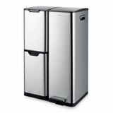 Tower three compartment recycling bin 60L, UK version