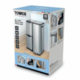 Tower three compartment recycling bin 60L, UK version