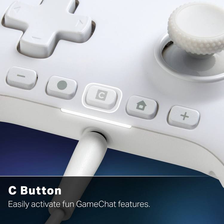 PowerA Switch 2 Wired Controller Lumectra White, UK version