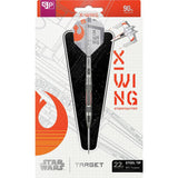 Target X-Wing 90% tungsten steel tip darts 24g, imported from the UK