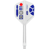 Target Star Wars R2-D2 K-Flex integrated dart flights (British brand)