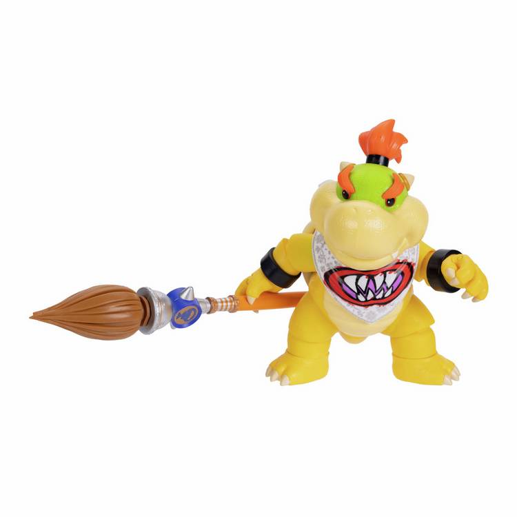 Super Mario Bowser Jr. action figure 19cm, imported from the UK