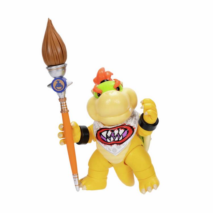 Super Mario Bowser Jr. action figure 19cm, imported from the UK