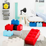 LEGO Storage Brick 8 Knobs green storage box, UK version