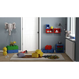 LEGO Storage Brick 8 Knobs green storage box, UK version