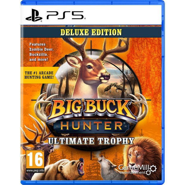 Big Buck Hunter Ultimate Trophy PS5 game - British product