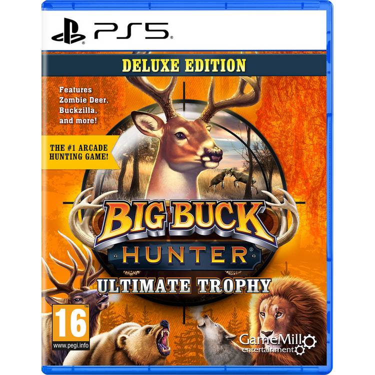 Big Buck Hunter Ultimate Trophy PS5 game - British product