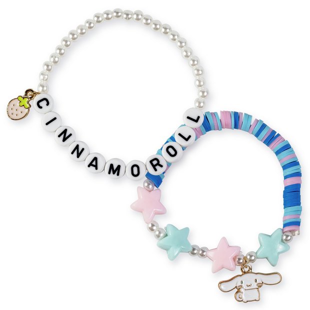 Sanrio Cinnamoroll pastel charm bracelet set, UK version