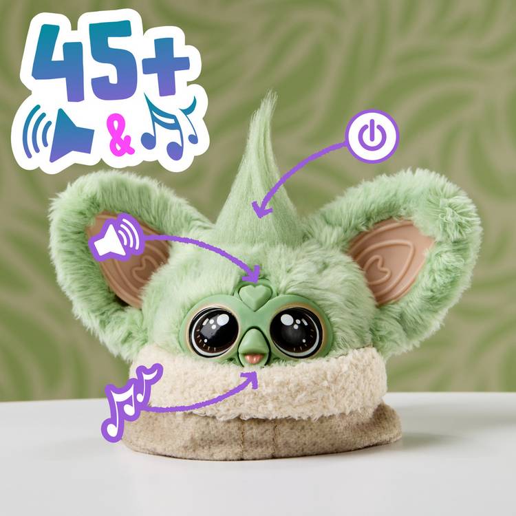 Furby Grogu interactive plush toy 3 inches (British brand)
