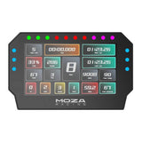 MOZA CM2 digital dashboard with 5-inch touchscreen, UK version