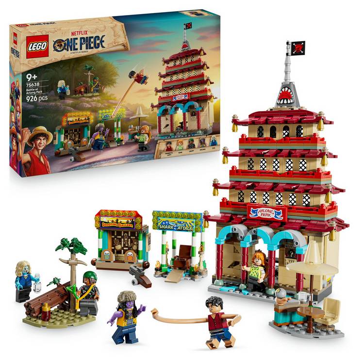 LEGO One Piece Battle at Arlong Park 75638, imported from the UK