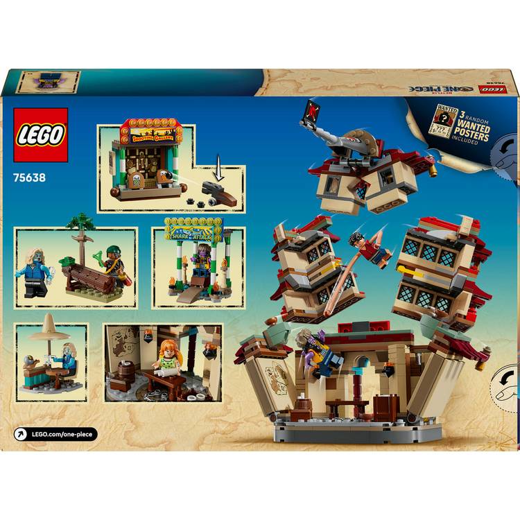 LEGO One Piece Battle at Arlong Park 75638, imported from the UK