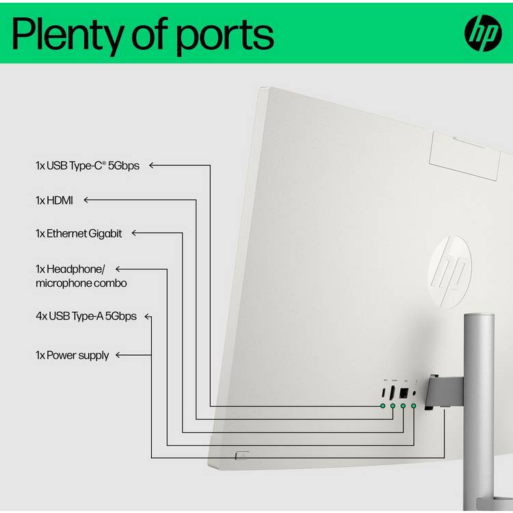 HP All-in-One Desktop 23.8 inch Intel Core i5, UK version