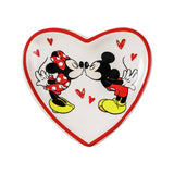 Disney Mickey Minnie earrings trinket tray set silver plated UK version