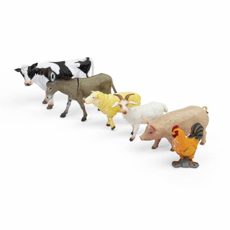 CollectA farm figurines starter pack 6 animals, UK version
