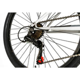 Falcon Cyclone 24 inch kids hybrid bike light grey, imported from the UK