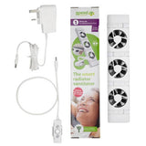 Argos SpeedComfort Radiator Fan Mono Set White Radiator Heat Distribution Fan- Buy online at McGrocer