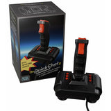 Quick Shot II retro gaming joystick with arcade controls - British product