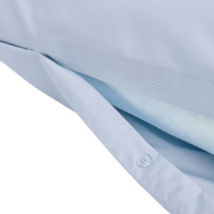 Habitat plain pale blue bedding set single, imported from the UK