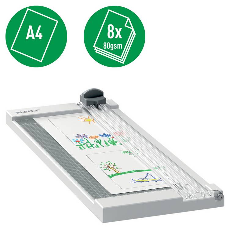 Leitz A4 paper trimmer 8 sheet capacity (British brand)
