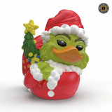 Numskull TUBBZ Grinch figure in Santa outfit 14cm, UK version
