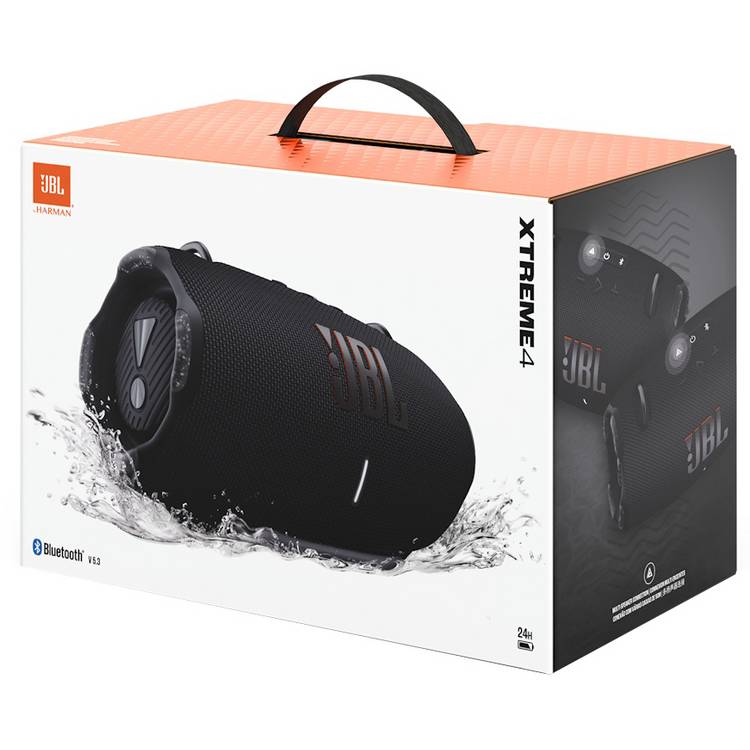 JBL Xtreme 4 portable Bluetooth speaker black, UK version