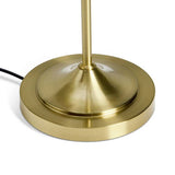 Argos Home Carla stick floor lamp white brass 152cm, UK version
