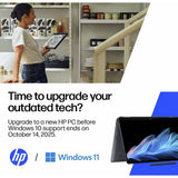 HP 15.6-inch laptop in black, UK version