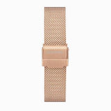 Sekonda rose gold smart watch with stainless steel mesh strap (British brand)
